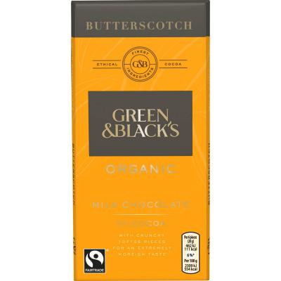 Green & Blacks Organic Butterscotch Milk Chocolate