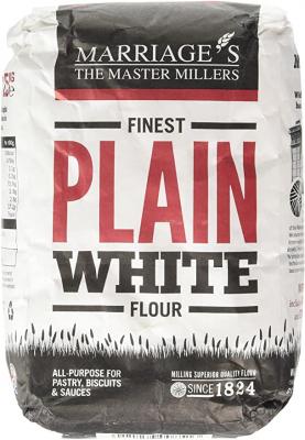 Marriage Plain White Flour