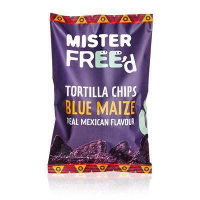 Mister Free'd Tortilla Chips Blue Maize Real Mexican Flavour