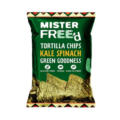 Mister Free'd Tortilla Chips Spinach Green Goodness