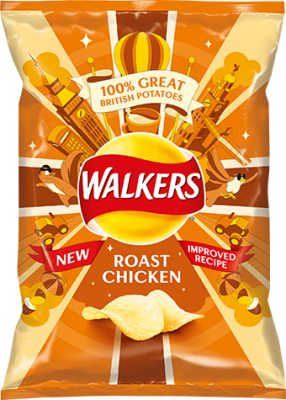 Walkers Roast Chicken Crisps